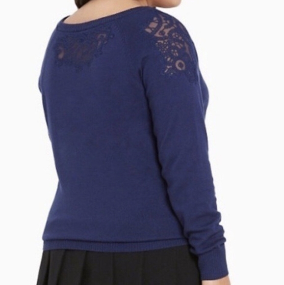 Torrid Lace Sweater - Picture 2 of 3